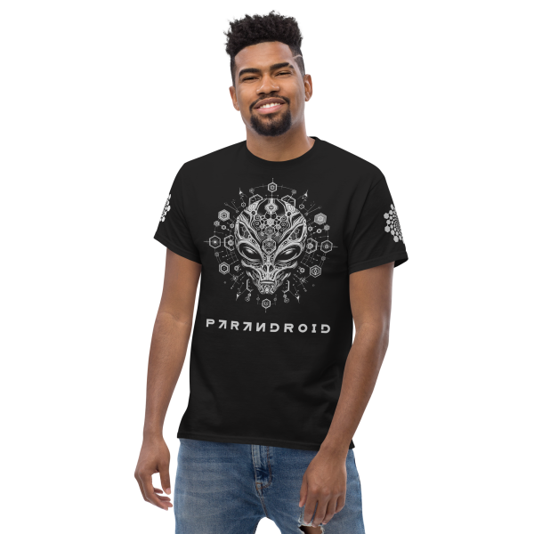 psywear psytrance fashion psy goa clothing tee parandroid limited edition print art