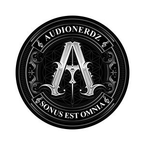 Audionerdz logo graphic music school academy tutorials samples presets