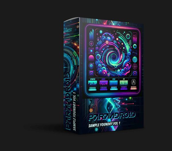 Sample Foundry by Parandroid artwork graphic product design box