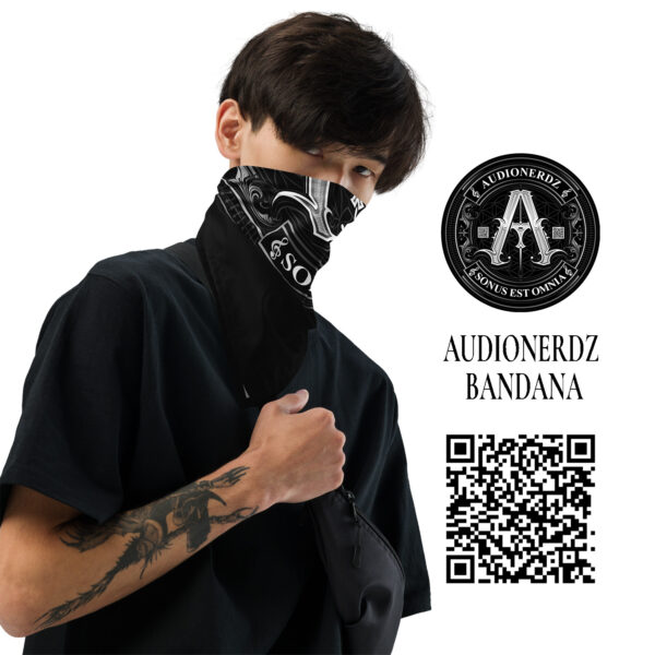 Audionerdz All-over print bandana - Image 4