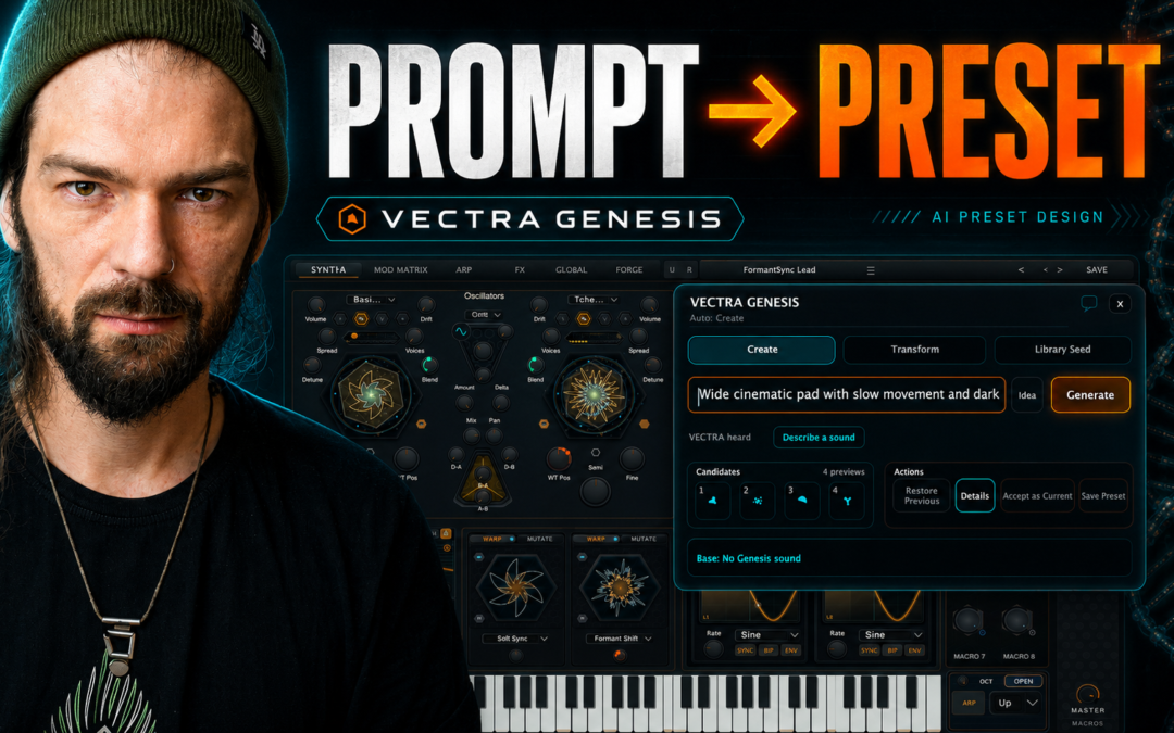 Introducing VECTRA Genesis: From Prompt to Preset